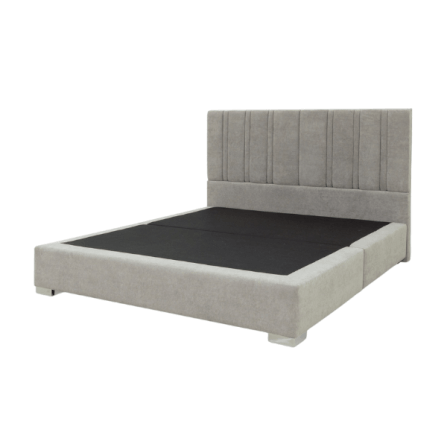 ฐานรองหัวเตียง 6 ฟุต WISDOM DESIGN FURNITURE รุ่น LEO สีเทา_0